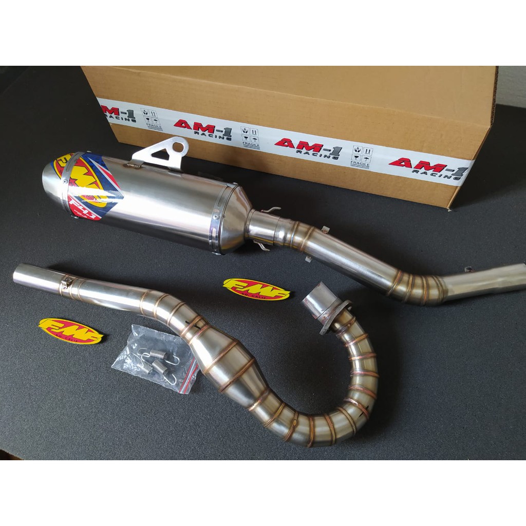 Knalpot Racing Full Cacing FMF F4 1 Socalif So Calif Klx 150 S L G BF Dtracker Crf 150 Crf150 Wr 155-2