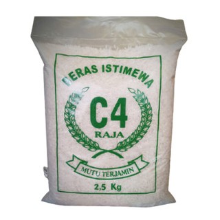 Jual BERAS C4 RAJA 5 KG Shopee Indonesia