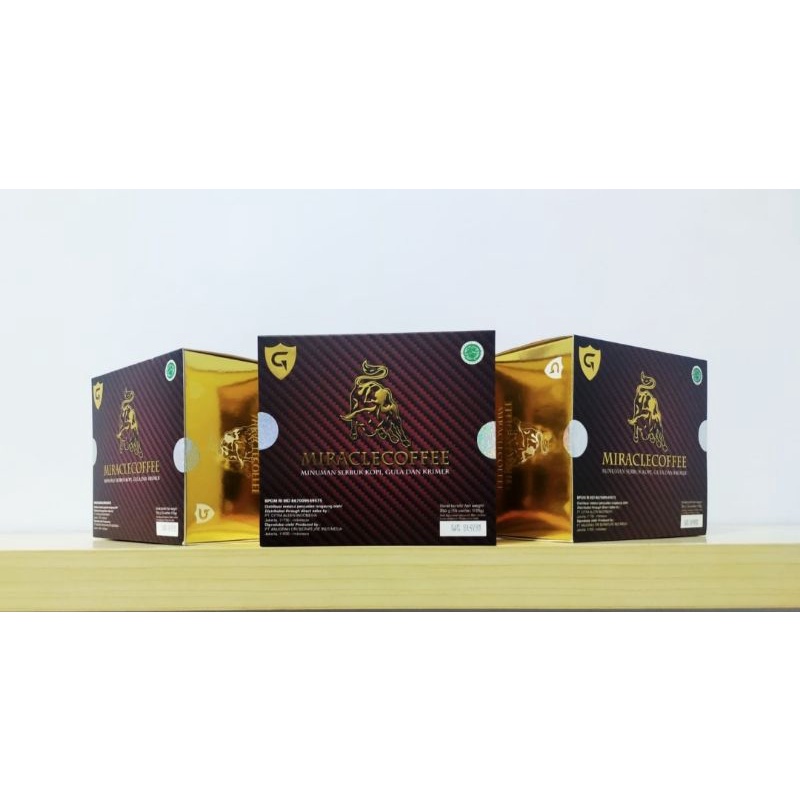 

Miracle Coffee Gold 1Box isi @10 Sachet Kopi Miracle