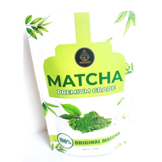 

MATCHA ORIGINAL / GREEN TEA POWDER PREMIUM GRADE 50 GRAM