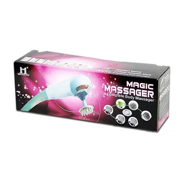 8 in 1 Magic Massager Alat Terapi Kesehatan dengan 8 Macam Mata Pijat