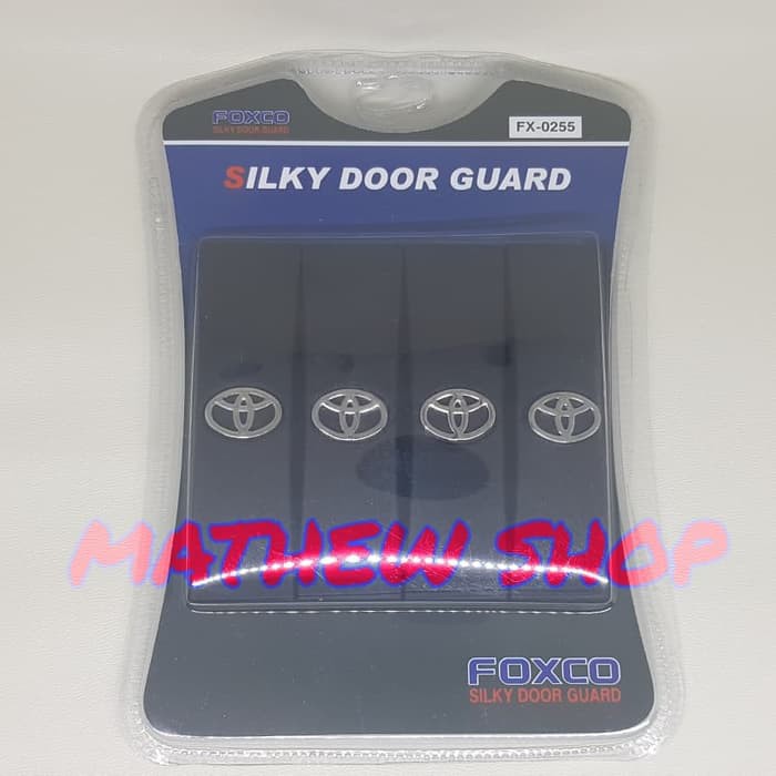 Door Guard Logo Toyota Silky Door Guard Pengaman Pintu Mobil Toyota