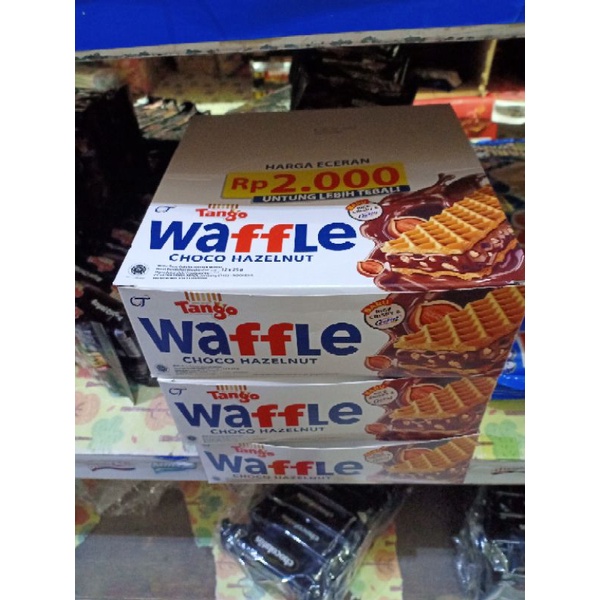 

Waffle tango Hazelnut Isi 12pcs x 25gr AL