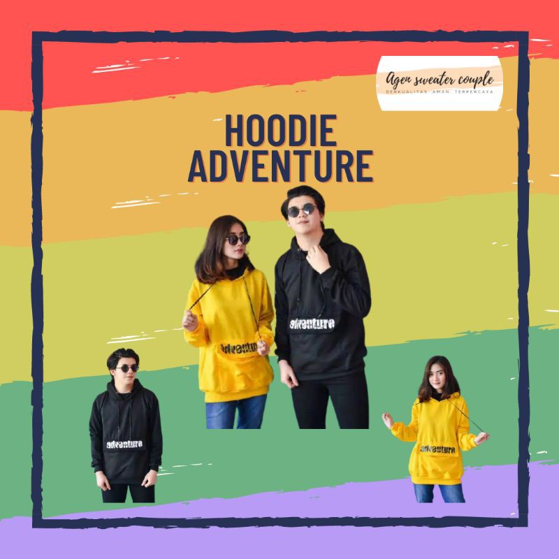 HOODIE ADVENTURE || SWEATER ADVENTURE || HOODIE PRIA || HOODIE COUPLE || SWEATER COUPLE