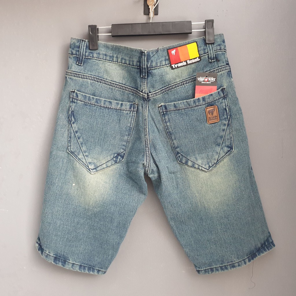 TRACK LEBEL ORIGINAL jeans pendek pria jeans riped jeans sobek jeans fashion pria