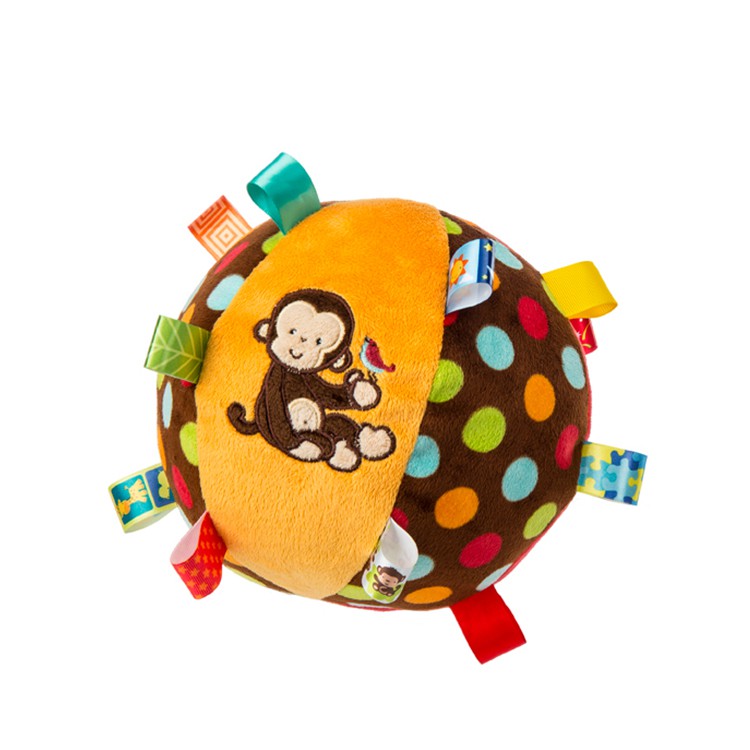 Dazzle Dots Monkey Chime Ball - Bola Rattle Anak - Mainan Edukasi Bayi