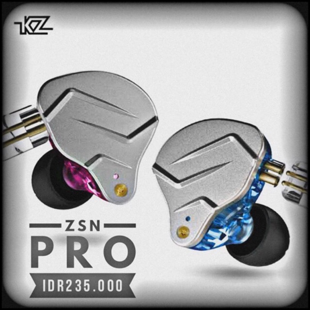 [Dikirim dari Makassar] KZ ZSN Pro Original with MIC | Bisa bayar ditempat (COD)