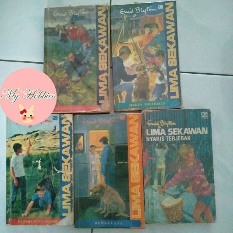 Lima Sekawan - Guid Blyton - 1 set