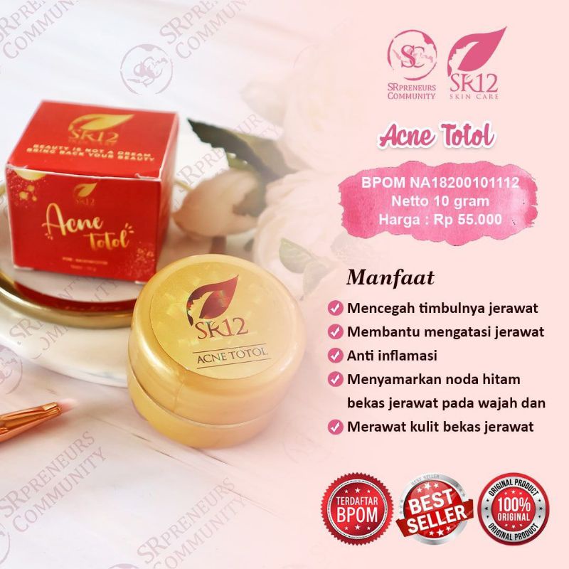 ACNE TOTOL SR12 HERBAL SKINCARE ORIGINAL