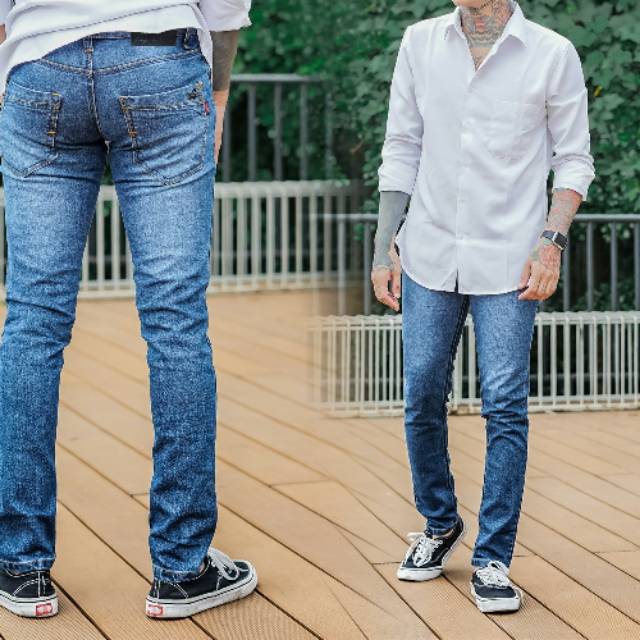 CELANA JEANS SLIMFIT PRIA | CELANA PRIA MURAH | GROSIR CELANA