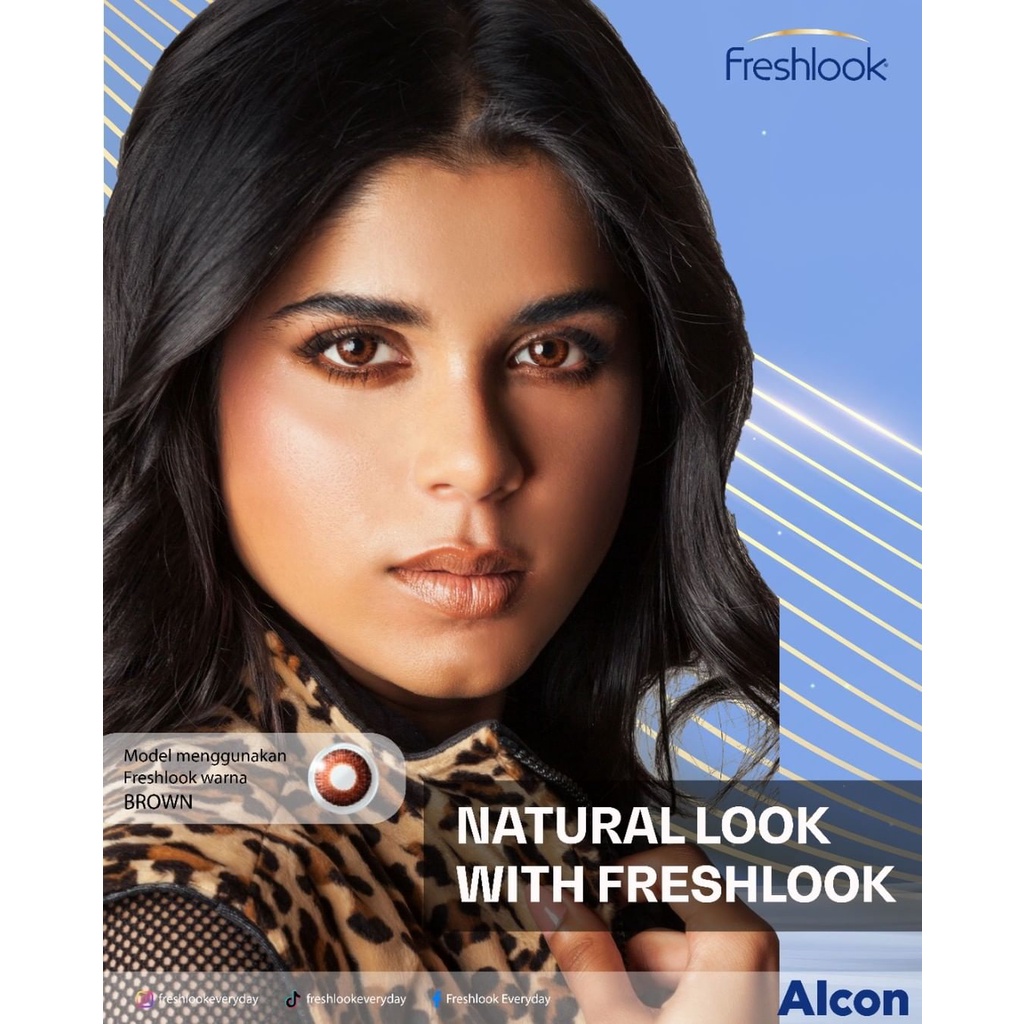 Softlens Freshlook Colorblends Pure Hazel Bulanan