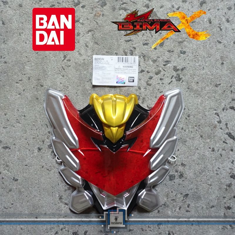 Satria Garuda BIMA X Mask Flame Mode BANDAI Topeng Bima ORI