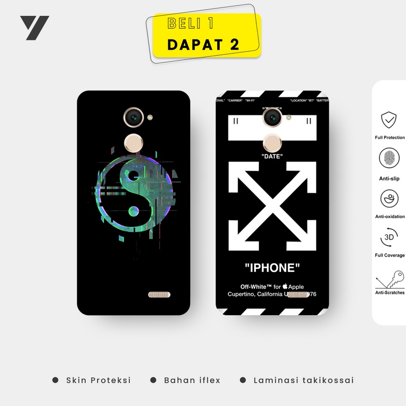 Garskin / Anti gores Himax H3 Plus [Dapat 2 Garskin] - Motif 3