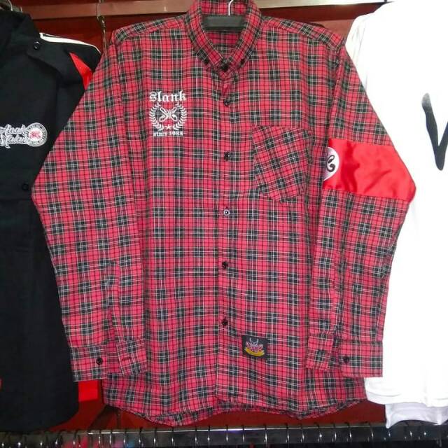 KEMEJA FLANEL SLANK ORIGINAL SLANKERS || KEMEJA SLANKERS || GOSIPJALANANSTORE