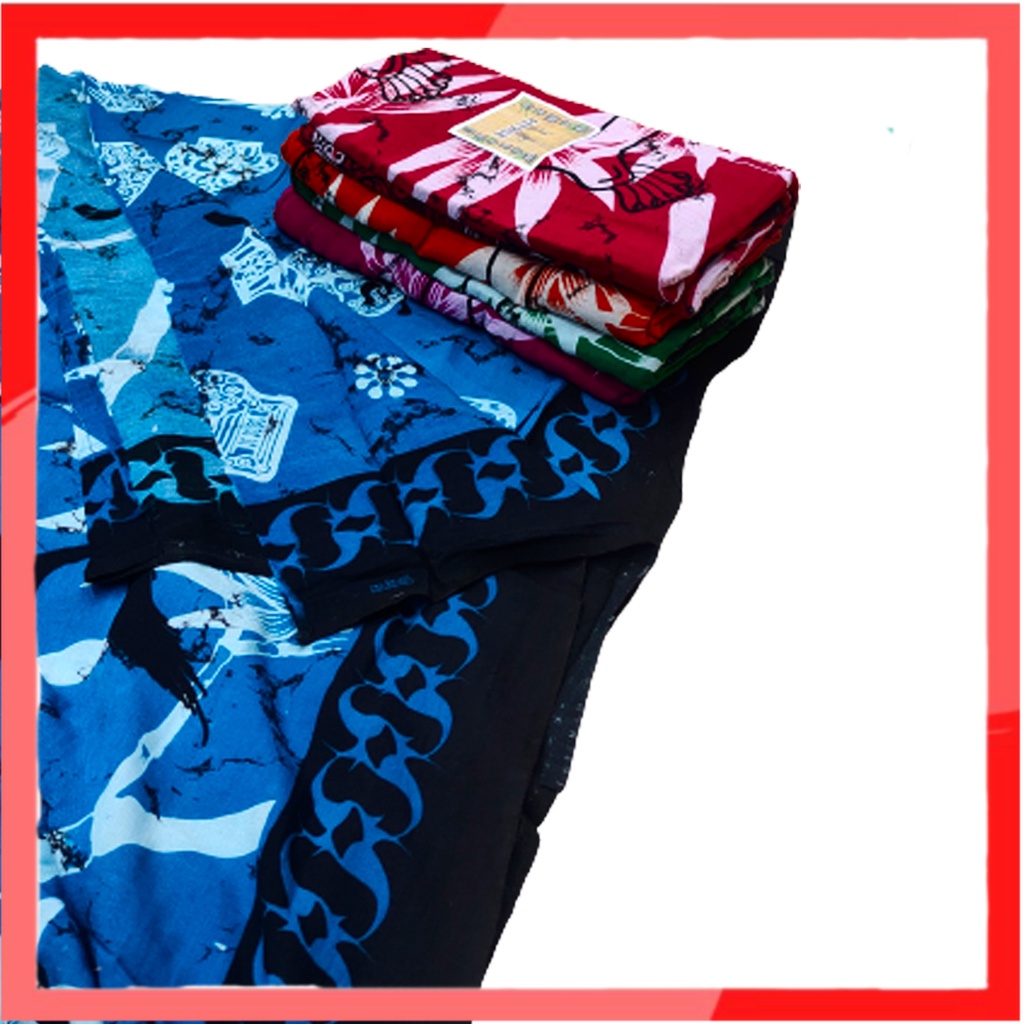 Sarung Batik Wanita Mba Neng Santri Lecak Bali Santung Pondok Goyor Gloyor Halus Murah