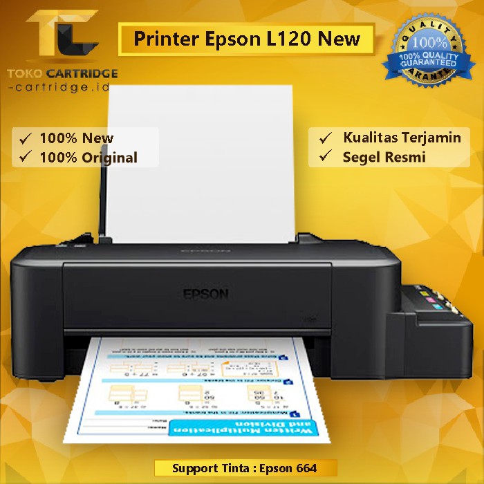 Jual Printer Epson L120 L 120 New Original Printer Infus Epson Ink Tank L 120 New Indonesia 5302