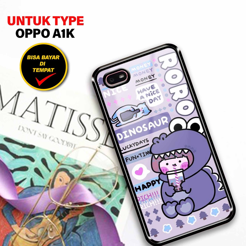 Sukses Case Glossy Oppo A1K - Hardcase Terbaru Oppo A1K - Case Fashion Oppo A1K - Motif { Fold 12 } 