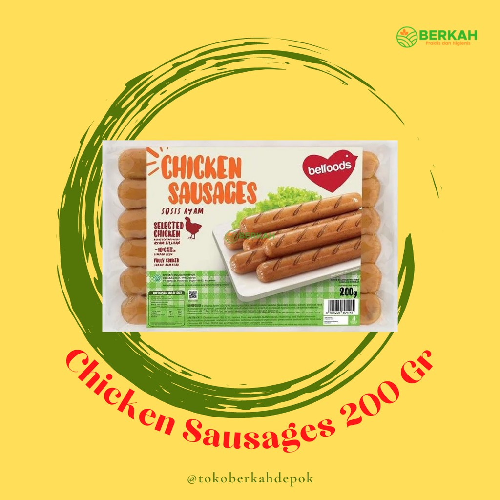 

Belfoods Sosis Ayam SP 200 Gr
