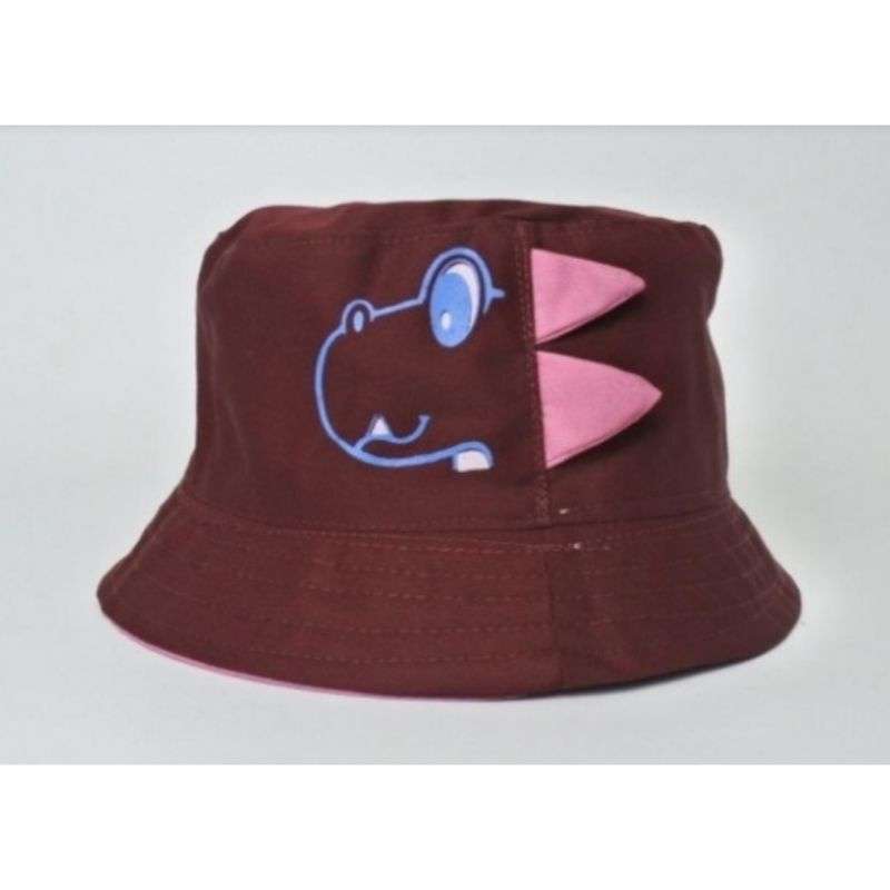GYASHOP.Topi bucket/topi ember anak karakter dino tergemas