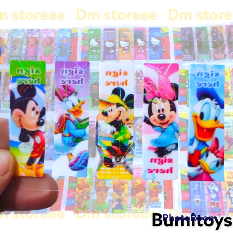 

pembatas plastik isi 100L / pembatas buku / pembatas / sticky notes / sticky note / post it