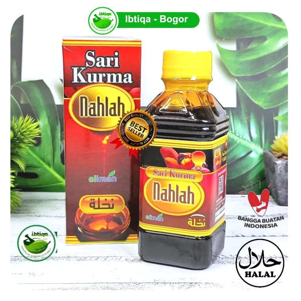 

Terbaik!! Sari Kurma Nahlah Eliman 340gr BPOM 100% Original