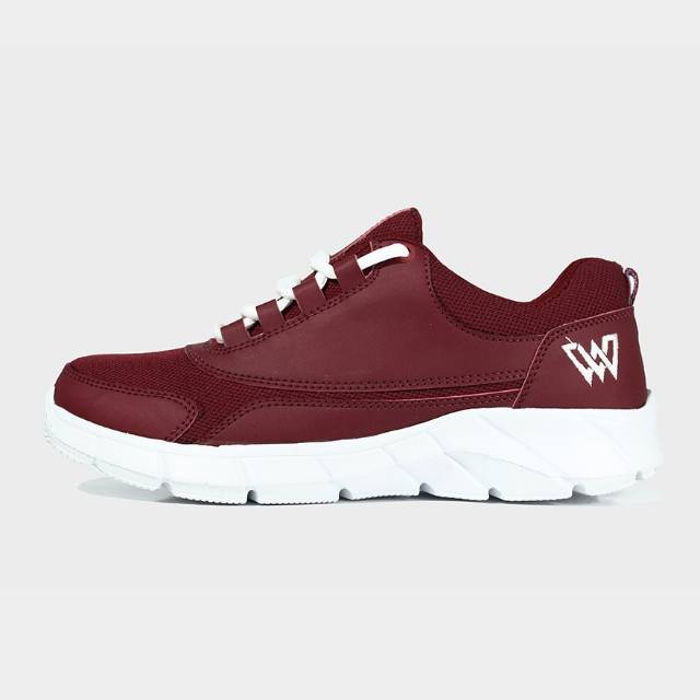 SEPATU PRIA sneakers kasual wj sneakers uih maroon