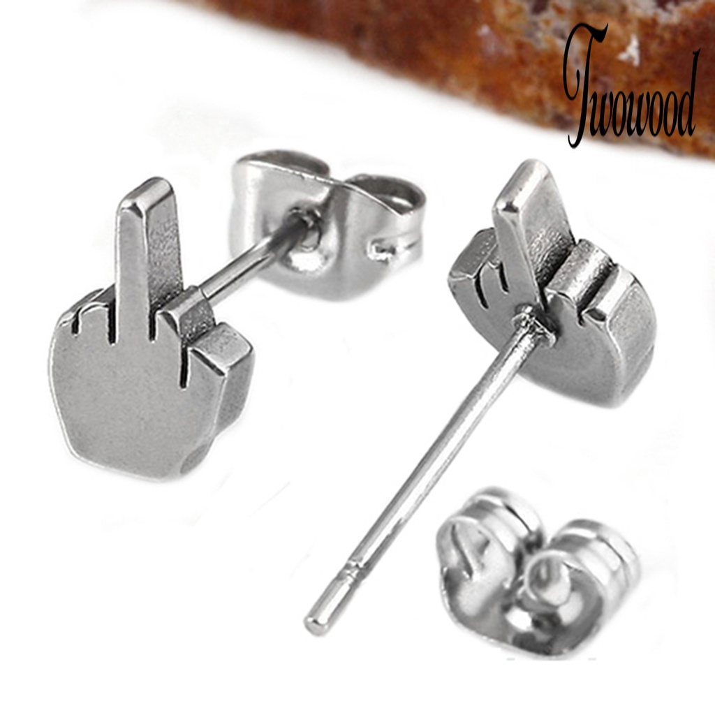 Anting Stud Bahan Stainless Steel Anti Karat Dan Alergi