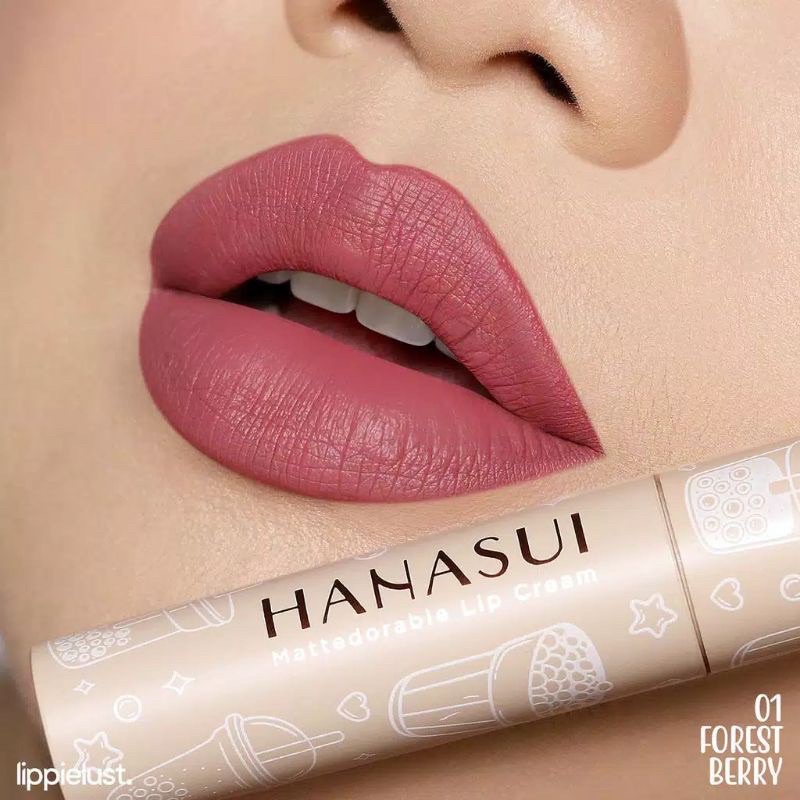 HANASUI Mattedorable Lip Cream Boba Edition