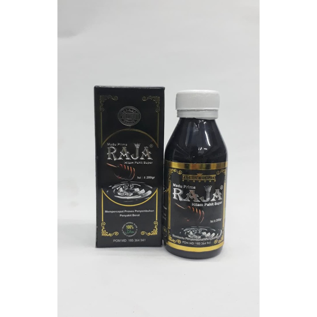 

madu hitam pahit super Prima RAJA 200gr 200 gram