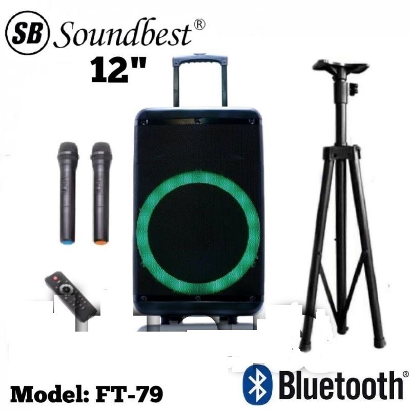 Promo Speaker Portable Soundbest FT 79 Original 12 inch