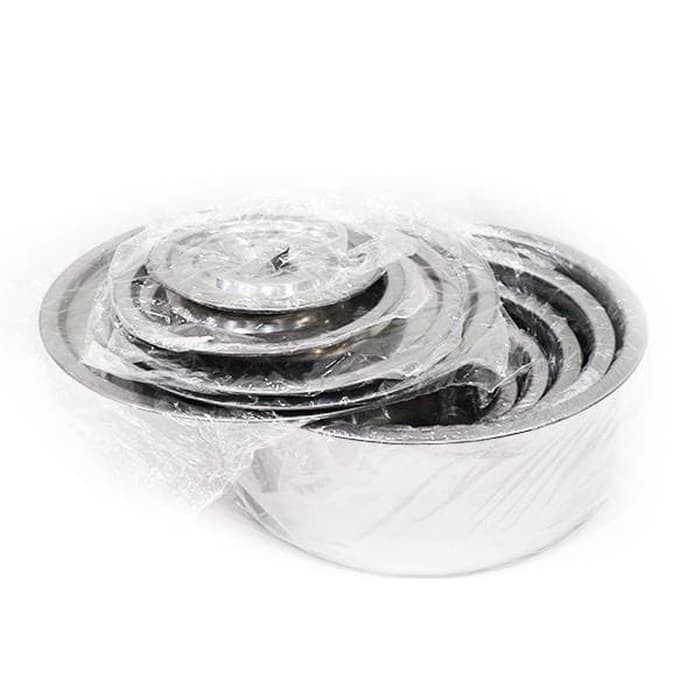 Panci India Ss Susun 5 Pcs/set