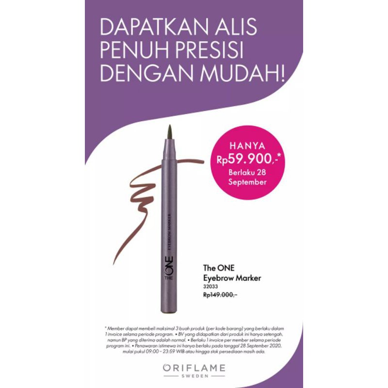 The One Eyebrow Marker