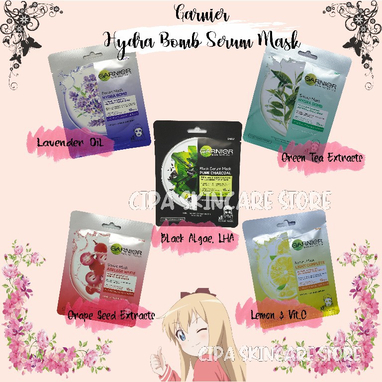 Garnier Serum Mask Hydra Bomb