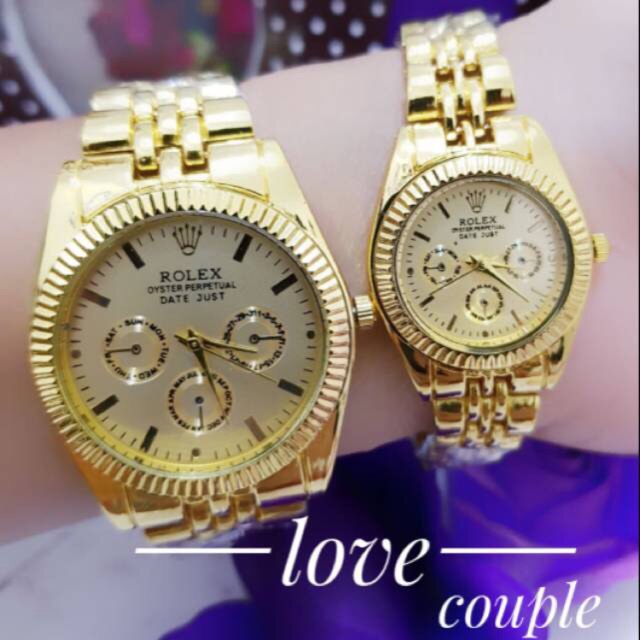 jam tangan couple murah rolex sudah sepasang