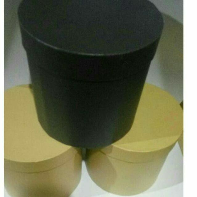 

♚ Gift Box Bulat D18T18/Round Flower Box/Bloom Box/Box Bunga ►