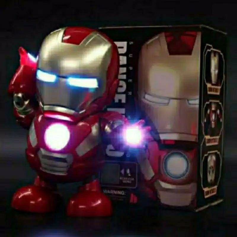 Mainan Robot Dance Ironman Joget