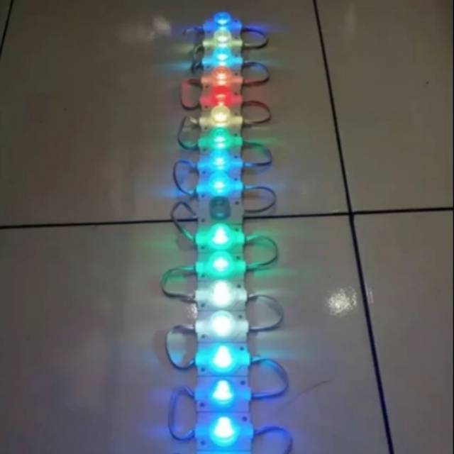 Modul led mata 1 lensa rgb motor mobil truk dan bus
