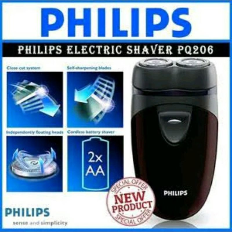 Pencukur Elektrik Philips PQ206 Electric Shaver