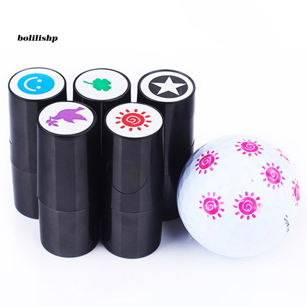 Bolilishp &gt; Stempel Bola Golf Motif Acak Multi Gaya Quick Dry