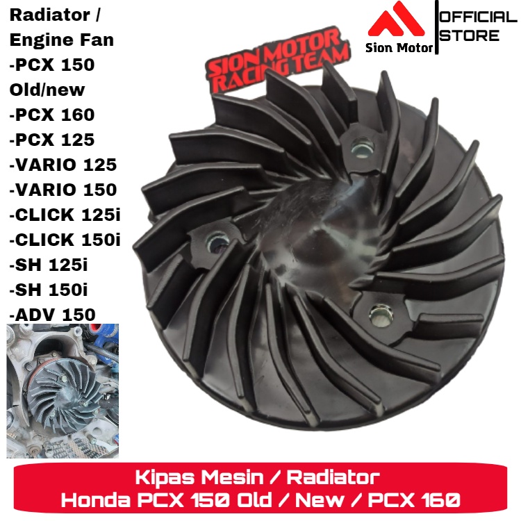 Jual Kipas Mesin Kipas Radiator Honda Pcx Old New Pcx Kzy Series Compatible Vario