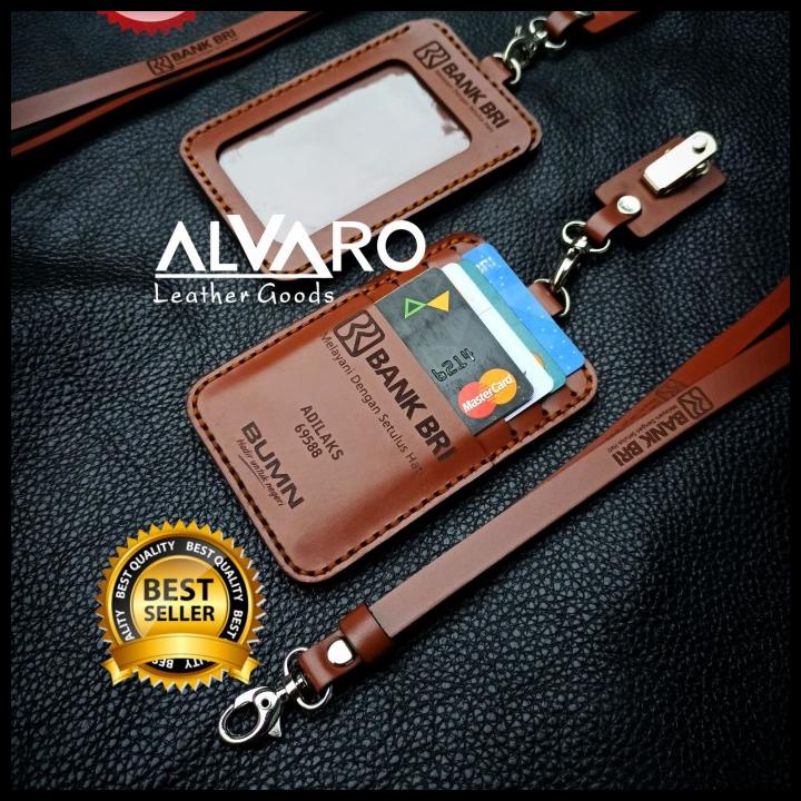 

BEST SELLER !!! NAME TAG KULIT CUSTOM, ID CARD HOLDER KULIT TERLARIS