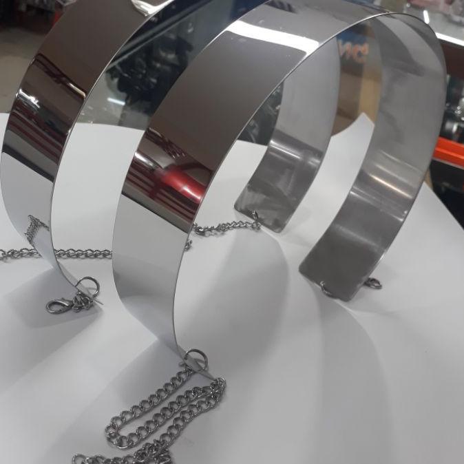 ✦ IKAT PINGGANG PLAT RANTAI [SILVER]/BELT PLAT RANTAI/BELT PLAT SILVER ☀