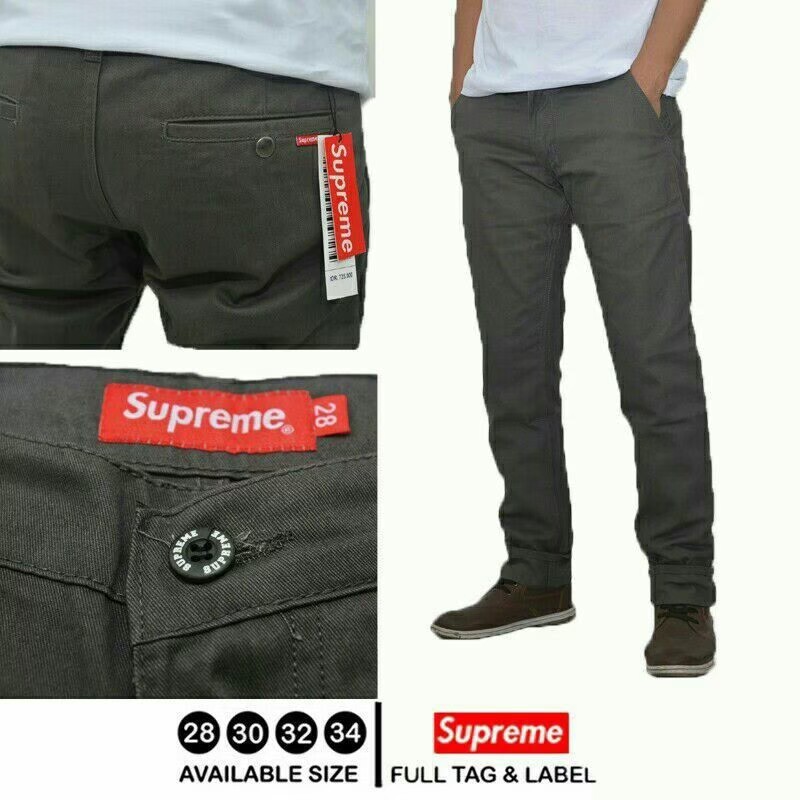 Celana Chino Panjang Semi Standar Pria Premium Outfit Original