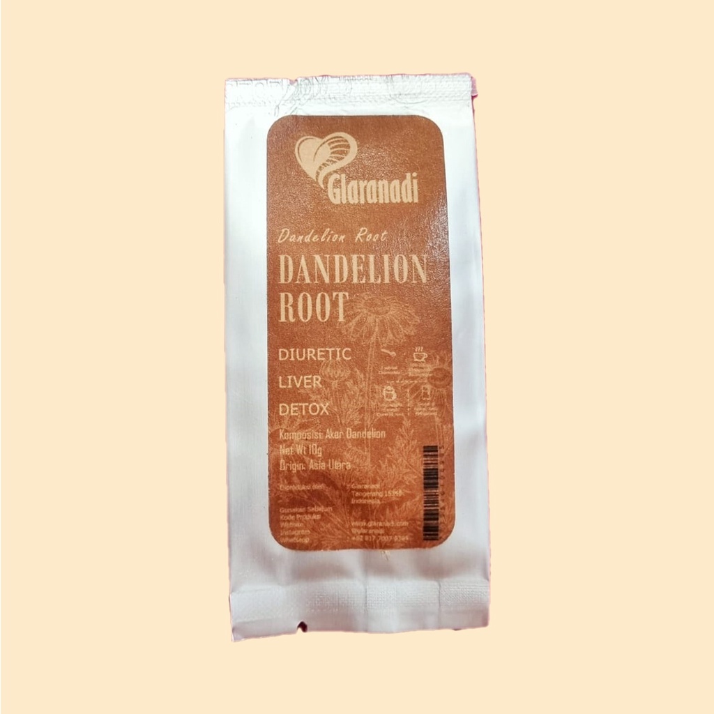 

GLARANADI - Teh Detox Tubuh / Akar Dandelion ( Pure Dandelion Root Tea )10 g