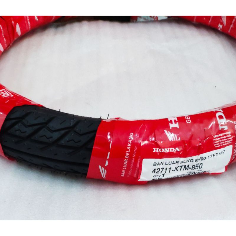 Tire RR Ban Luar Belakang 80/90-17 FT137 Ori Honda 42711KTM850