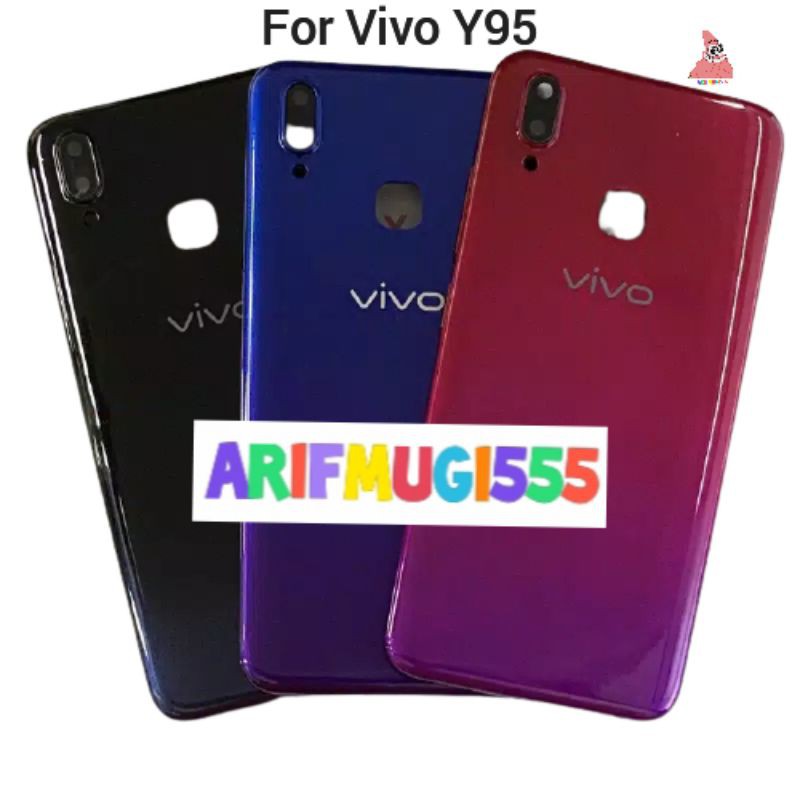 BACKDOOR BACK COVER TUTUP CESING BELAKANG VIVO Y95 ORIGINAL