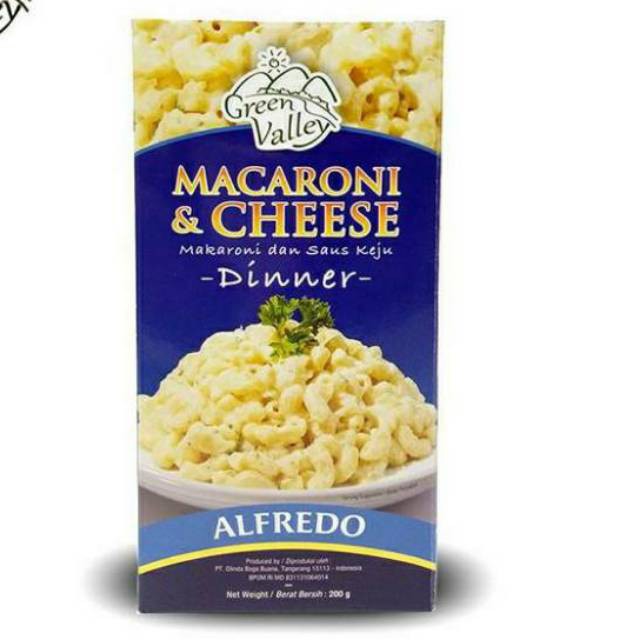 

Macaroni and Cheese Instan Alfredo Sauce Green Valley Makaroni Keju