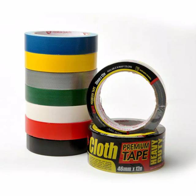 

Lakban Kain Warna2 aka Cloth Tape Nachi 46mmx12M