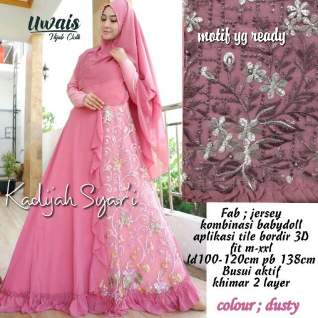 KADIJAH GAMIS SYARI MURAH SOLO BY UWAIS