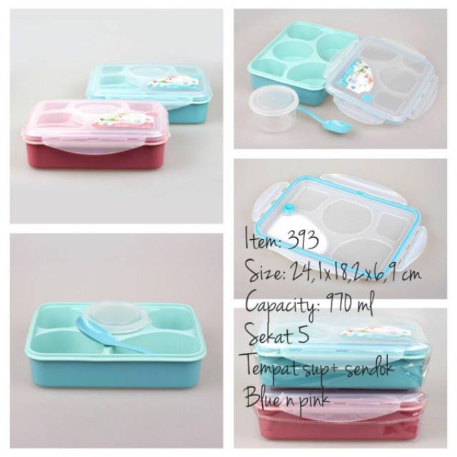 Set Lunch Box + Lunch Bag Yooyee